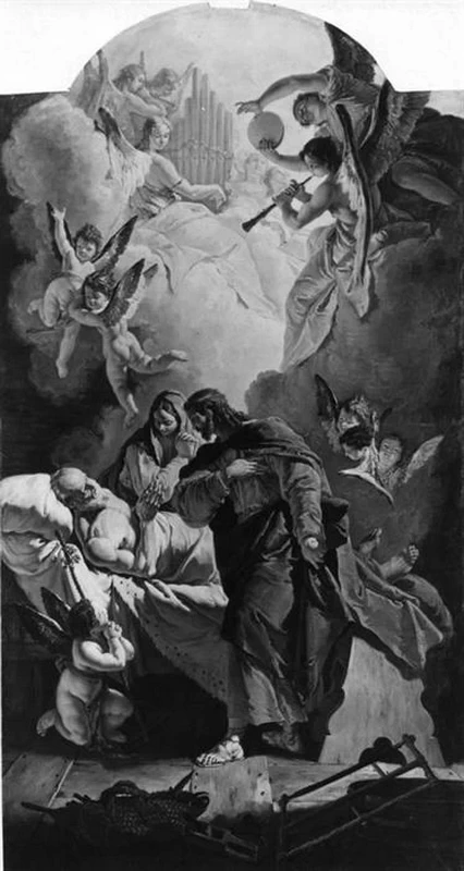 Morte di San Giuseppe - Chiesa di Santa Maria Assunta, Cison di Valmarino, Treviso